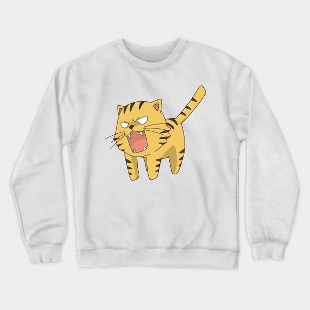 Palmtop Tiger Crewneck Sweatshirt by GameShadowOO